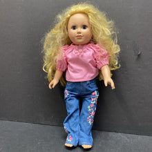 Load image into Gallery viewer, Doll in Flower Top &amp; Pants
