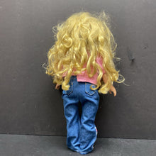 Load image into Gallery viewer, Doll in Flower Top &amp; Pants
