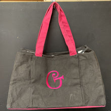 Load image into Gallery viewer, "G" Monogrammed Tote Bag
