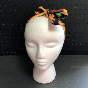 Sunflower Bow Headband