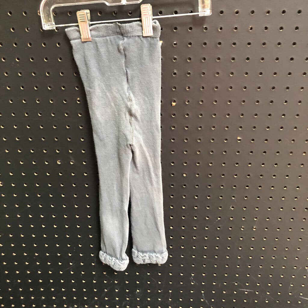 Girls Ruffle Hem Tights