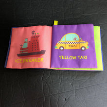 Load image into Gallery viewer, &quot;Transportation Cognition&quot; Sensory Soft Book
