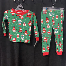 Load image into Gallery viewer, 2pc christmas santa sleepwear
