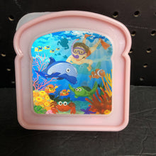 Load image into Gallery viewer, 3-D Ocean Sandwich Holder Container (Brite Concepts)
