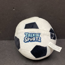 Load image into Gallery viewer, Talkin&#39; Sports Soccer Ball Battery Operated (Move 2 Play)
