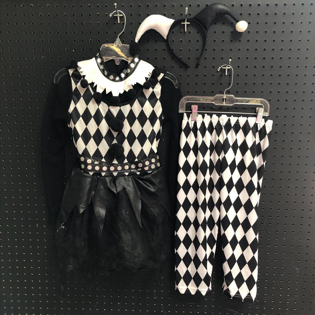 3pc Jester Halloween Costume (Suit Yourself Costume Co.)