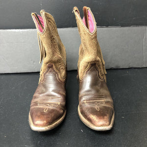 Girls Fringe Cowboy Boots