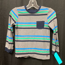 Load image into Gallery viewer, striped pocket tshirt (Kids club)
