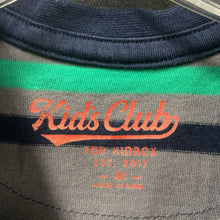 Load image into Gallery viewer, striped pocket tshirt (Kids club)
