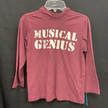 Load image into Gallery viewer, &quot;Musical genius&quot; hooded shirt
