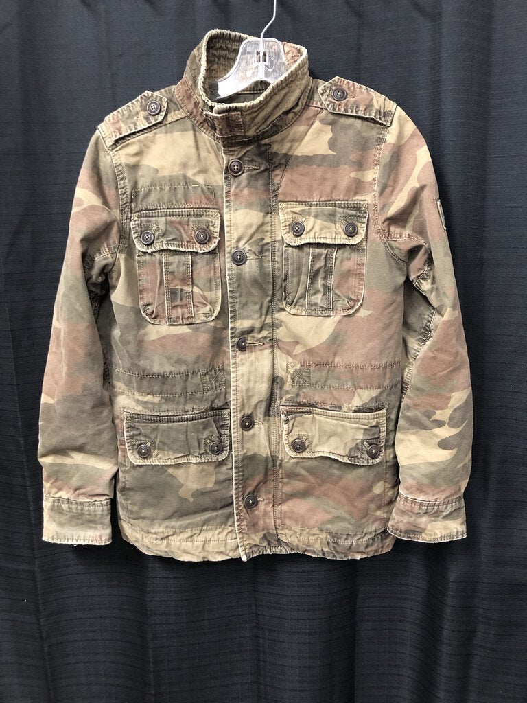 Boys Camo Winter Jacket