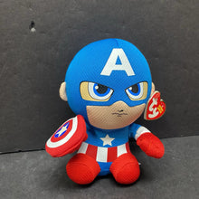 Load image into Gallery viewer, TY Captain American Beanie Baby

