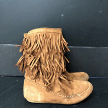 Load image into Gallery viewer, Girls Fringe Winter Boots
