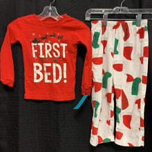 Load image into Gallery viewer, 2pc &quot;First...&quot; Christmas Sleepwear
