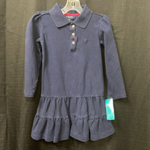 Load image into Gallery viewer, Ruffle Bottom Polo dress
