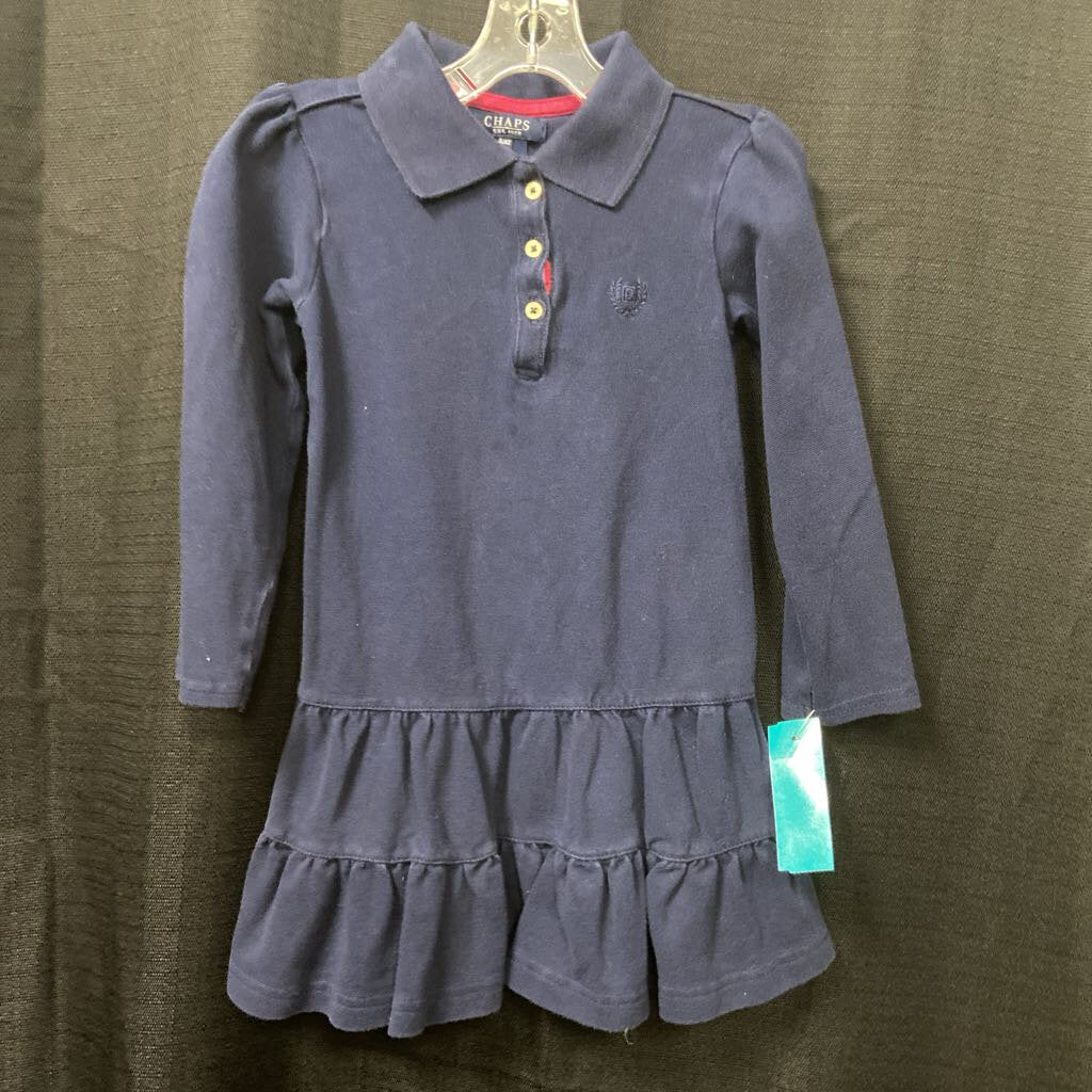 Ruffle Bottom Polo dress