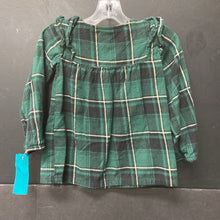 Load image into Gallery viewer, Plaid Button Down Top
