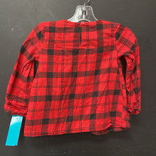 Load image into Gallery viewer, Plaid Bow Top
