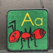 Load image into Gallery viewer, ABC Phonics "A" Ant Carpet Square

