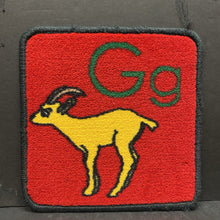 Load image into Gallery viewer, ABC Phonics "G" Goat Carpet Square
