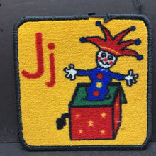 Load image into Gallery viewer, ABC Phonics "J" Jack-In-A-Box Carpet Square
