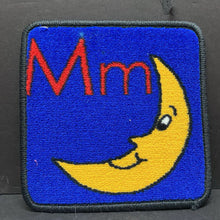 Load image into Gallery viewer, ABC Phonics "M" Moon Carpet Square
