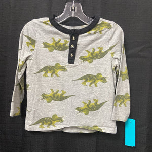 Dinosaur Button Shirt