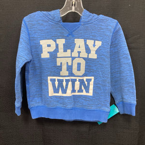 "Play..." Hooded Sweatshirt