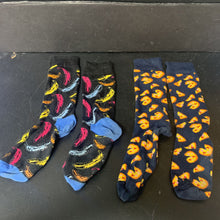 Load image into Gallery viewer, Boys 2pk Pizza &amp; Banana Socks
