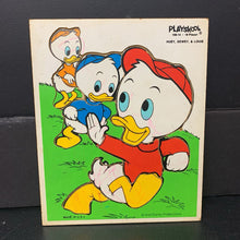 Load image into Gallery viewer, 10pc Playskool Wooden Huey, Dewey, &amp; Louie Puzzle
