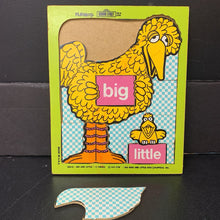Load image into Gallery viewer, 13pc Playskool Wooden Big and Little Puzzle 1973 Vintage Collectible

