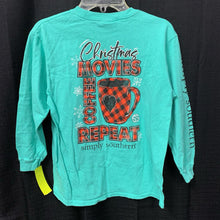 Load image into Gallery viewer, "Christmas movies, coffee, repeat" Top

