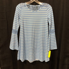Load image into Gallery viewer, Striped lace tunic

