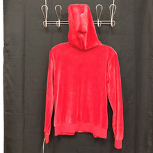 Load image into Gallery viewer, Hooded zip ruffle sweatshirt
