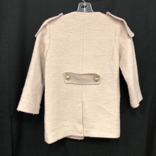 Load image into Gallery viewer, girl winter button pea coat jacket
