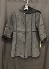 Load image into Gallery viewer, girl winter suede jacket

