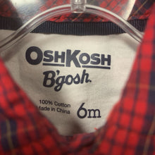 Load image into Gallery viewer, plaid button down onesie
