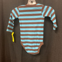 Load image into Gallery viewer, "Boys rule" striped onesie
