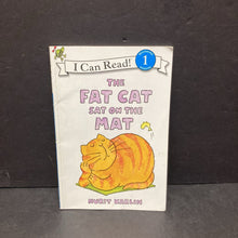 Load image into Gallery viewer, The Fat Cat Sat on the Mat (I Can Read Level 1) -reader
