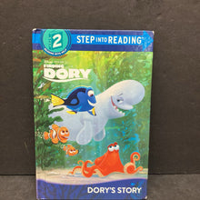 Load image into Gallery viewer, Dory's Story (finding Dory) (step into reading level 2)-character hardcover reader
