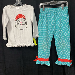 2pc Santa Christmas Outfit