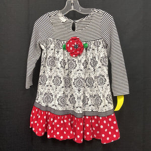 Striped Flower Dress