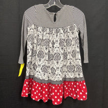 Load image into Gallery viewer, Striped Flower Dress
