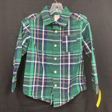 Load image into Gallery viewer, Plaid Button Down Shirt
