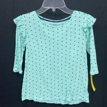 Load image into Gallery viewer, Polka Dot Ruffle T-Shirt Top
