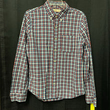 Load image into Gallery viewer, Plaid Button Down Shirt
