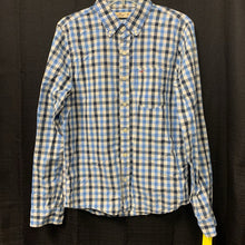 Load image into Gallery viewer, Plaid Button Down Shirt
