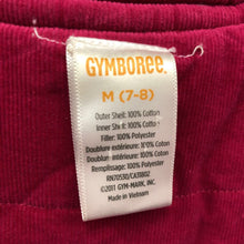 Load image into Gallery viewer, Girls Flower Winter Reversible Vest
