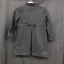 Load image into Gallery viewer, Girls Bow Winter Peacoat
