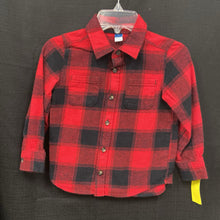 Load image into Gallery viewer, Plaid Button Down Shirt
